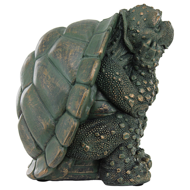 Design Toscano The Thinker Turtle Garden Statue & Reviews